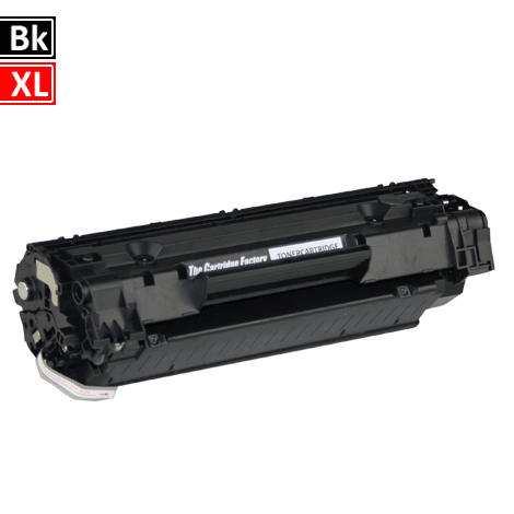 Huismerk Toner - HP 36A (CB436A) compatibel, zwart (extra hoge capaciteit)