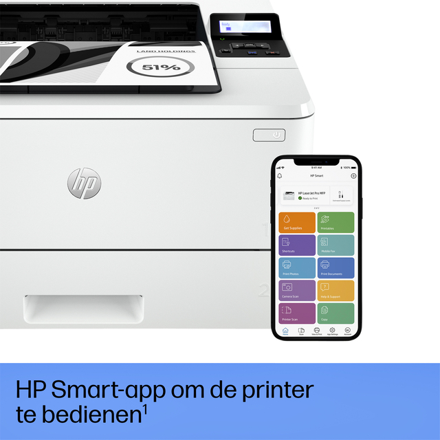 printer, HP, laser printer, mobiele app, bedieningspaneel