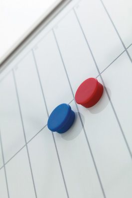 Planbord Softline profiel 8mm Werkdagen, DU incl. dagenstrook - 60x90 cm