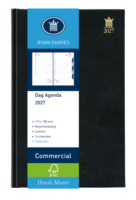 agenda, dagagenda, 2027, notitieboek, luxe