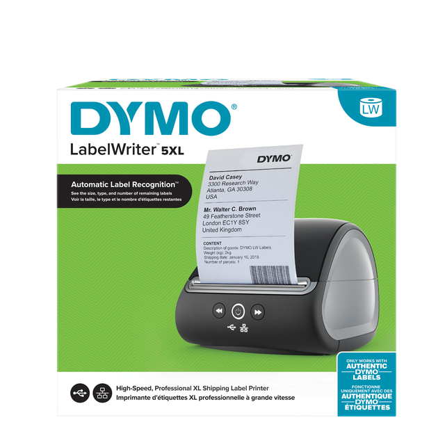 Labelprinter Dymo LabelWriter 5XL desktop zwart