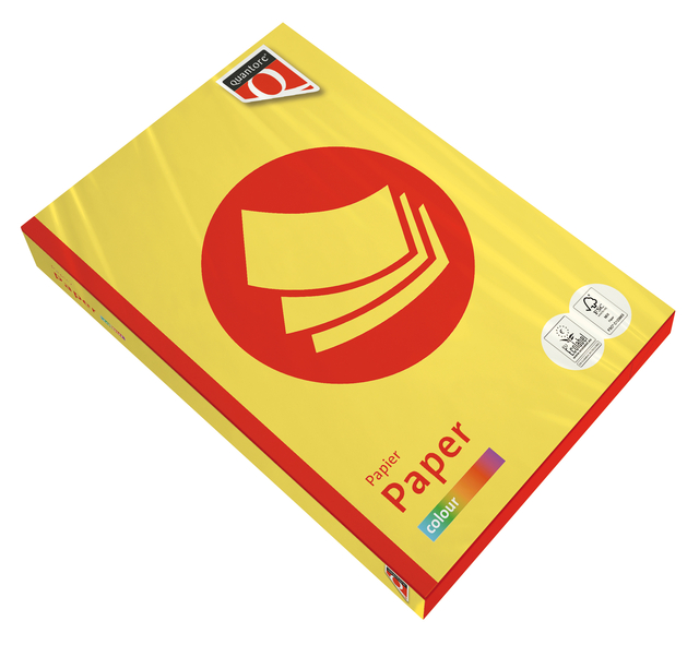 papier, kleur, vouwpapier, geel, blokken