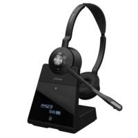 Jabra Engage 75 Stereo Headset Draadloos Hoofdband Kantoor/callcenter Bluetooth Zwart