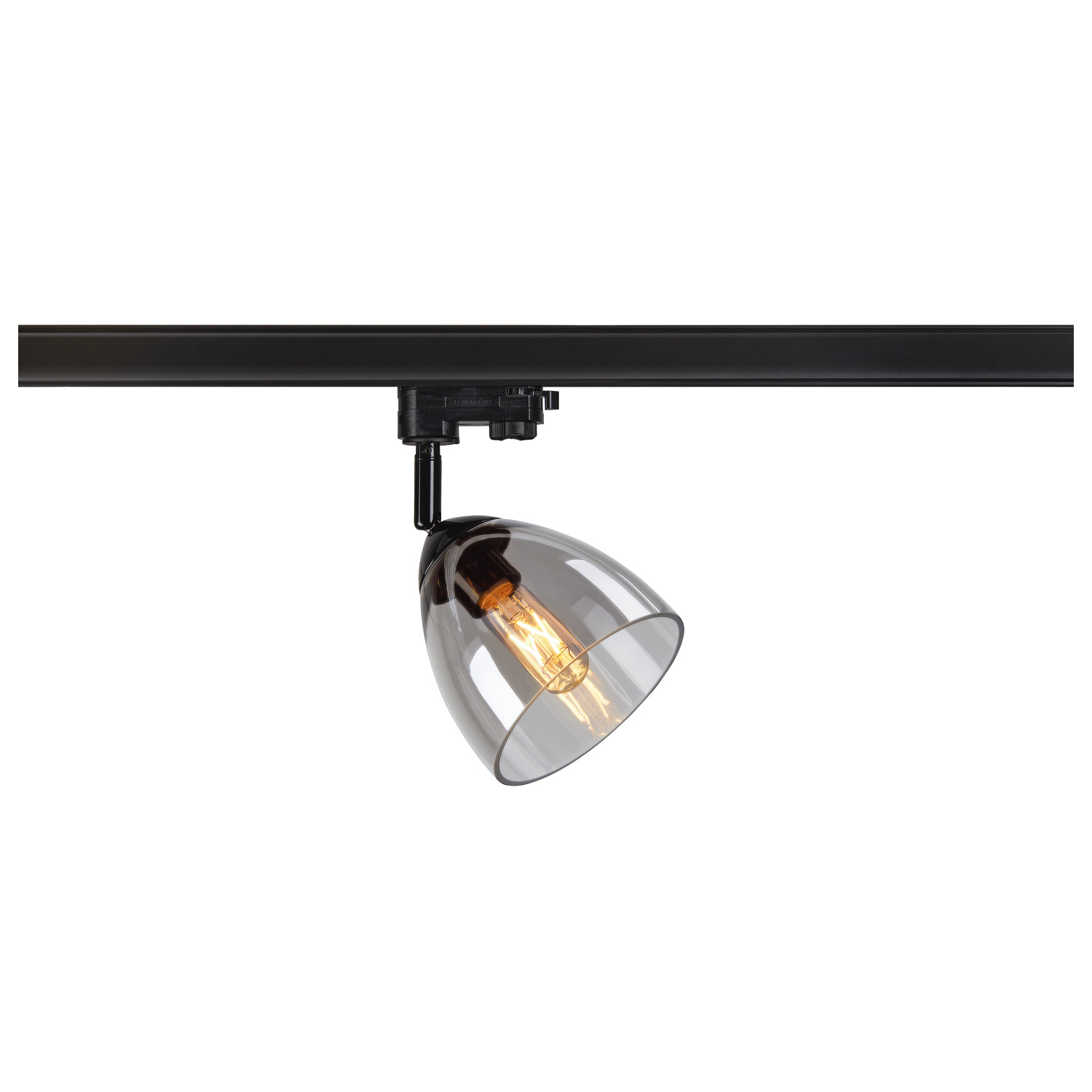 PARA CONE GL 3-fase spot bamboe/transp. 1xGU10