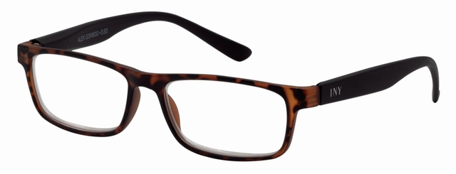 bril, brilmontuur, tortoisepatroon, polycarbonaat, kleurbruin