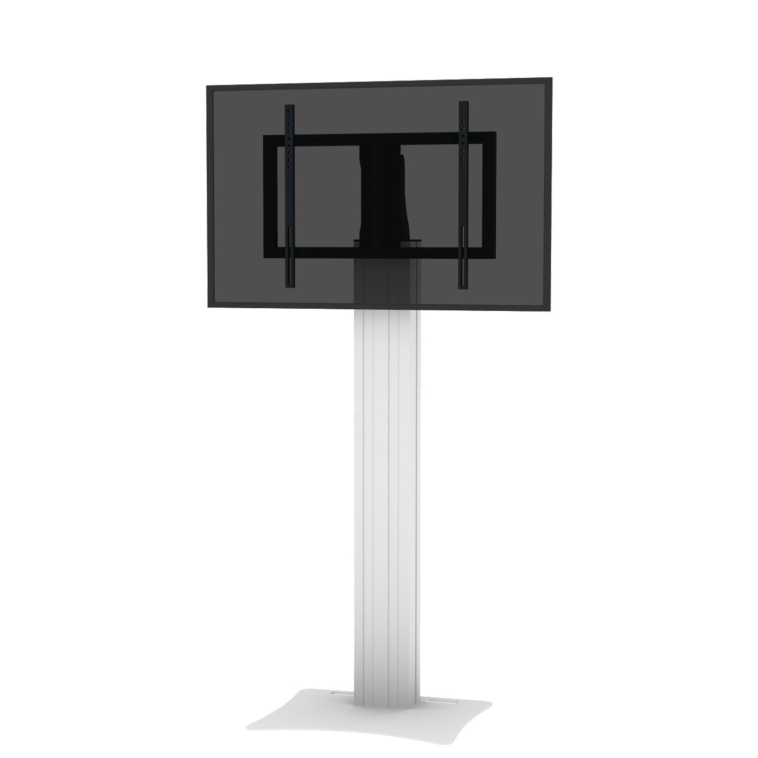 Vrijstaande TV standaard in portret of landschap modus 195 cm voor 42 tot 100 inch schermen