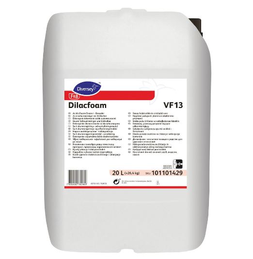 Dilacfoam VF13 Schuimreiniger en Ontkalker can 20ltr