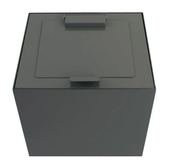 VepaBins VB206933 Grijs TopmetKlep voor Modulaire afvalbak 90l