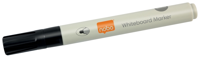 Whiteboardmarker Nobo ronde punt 3mm zwart
