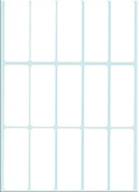 Etiket HERMA 2410 20x50mm wit 480 stuks