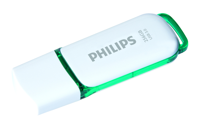 USB-stick, Philips, flash drive, groen, wit
