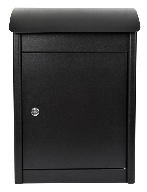 Pakketbrievenbus Malmo 360x260x505mm zwart