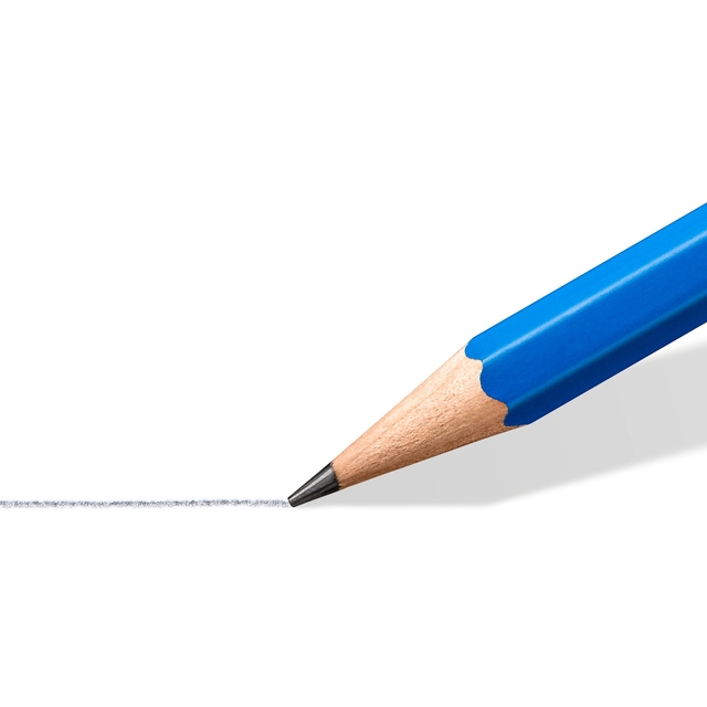 potlood, blauw, grafisch, lijnen, punt