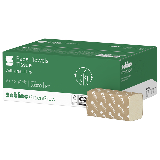 paper towels, tissue, green grow, grass fibre, kraft roll
