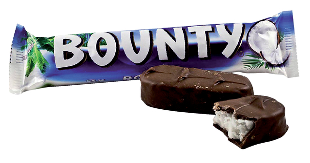 Snoep Bounty reep 24x57 gram