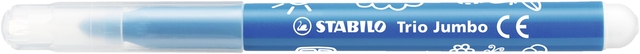 Viltstift STABILO Trio Jumbo 380/12 extra large assorti etui à 12 stuks