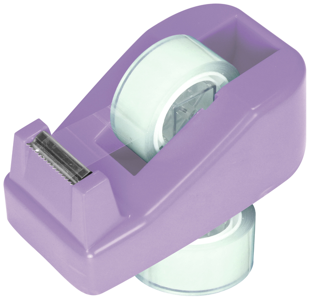 case, tape-dispenser, transparent-tape, lijst-tape, paars