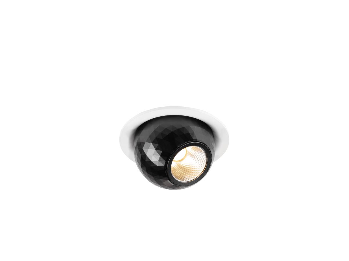 spotlight,  zwart, inbouw, verstelbaar, LED-lamp