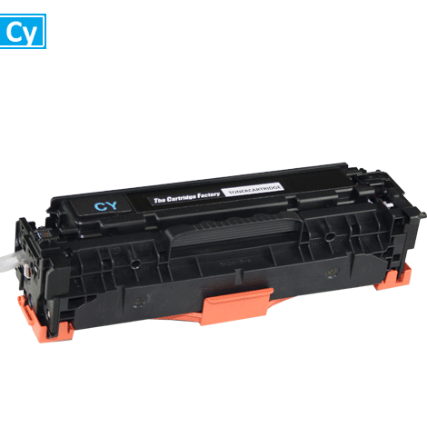 Huismerk Toner - Canon 718C compatibel, cyaan