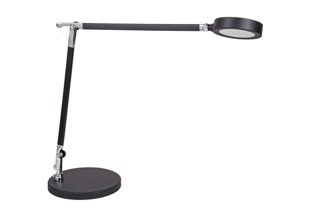 Bureaulamp MAUL Grace LED voet dimbaar colour vario zwart