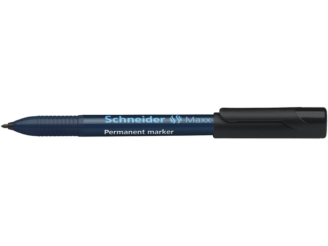 marker, permanent marker, blau marker, schneider, fijne punt