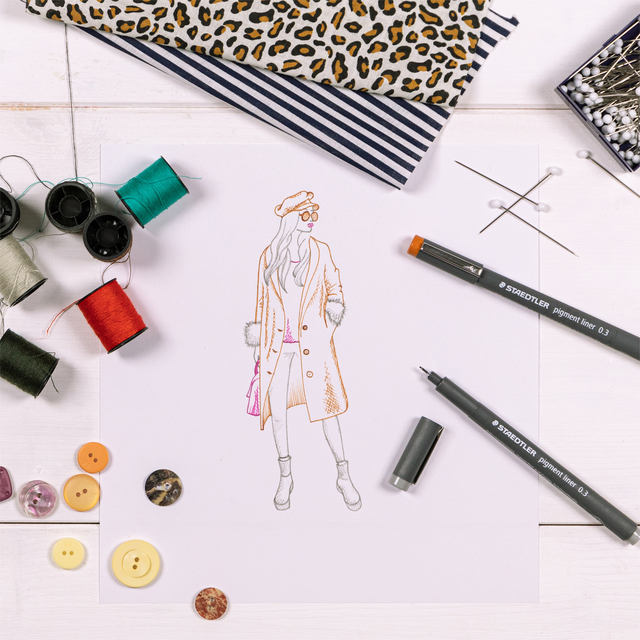 Persoon, Kleding, Jas, Kunst, Pen