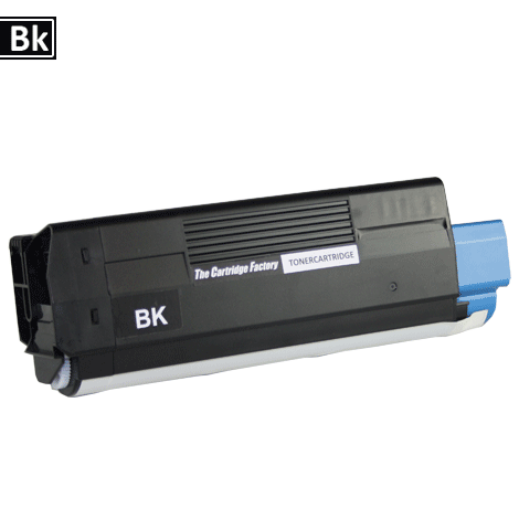Huismerk toner - Oki (Cartridge) 42127408 compatibel, zwart
