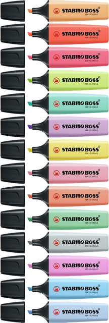 Markeerstift STABILO BOSS Original 70/111 pastel baby blauw