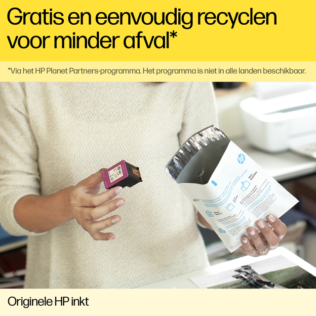 Inktcartridge  HPF6V24AE 652 kleur