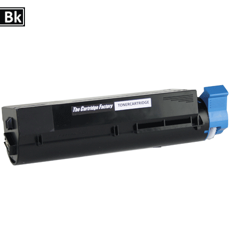 Huismerk toner - Oki (Cartridge) 44574802 compatibel, zwart