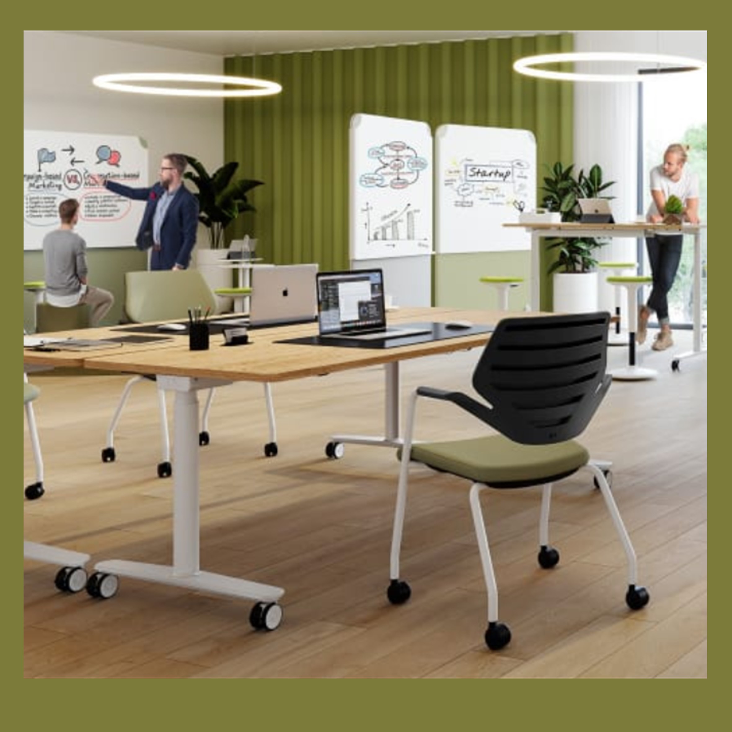 De magie van ruimtelijke flexibiliteit: Welkom in het tijdperk van Design Thinking! De magie van ruimtelijke flexibiliteit: Welkom in het tijdperk van Design Thinking!