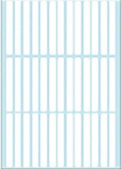 Etiket HERMA 2530 6x50mm wit 1248 stuks