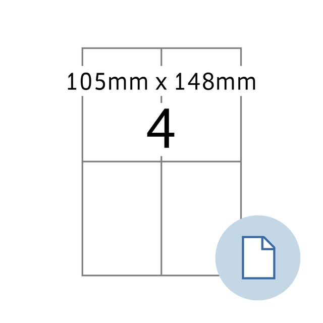 afmetingen, 105mm x 148mm, 4, pocket, layout
