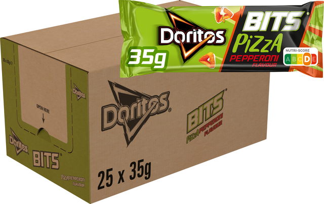 Doritos, Kipkruim, Pizza-smaak, Pepperoni, 35g