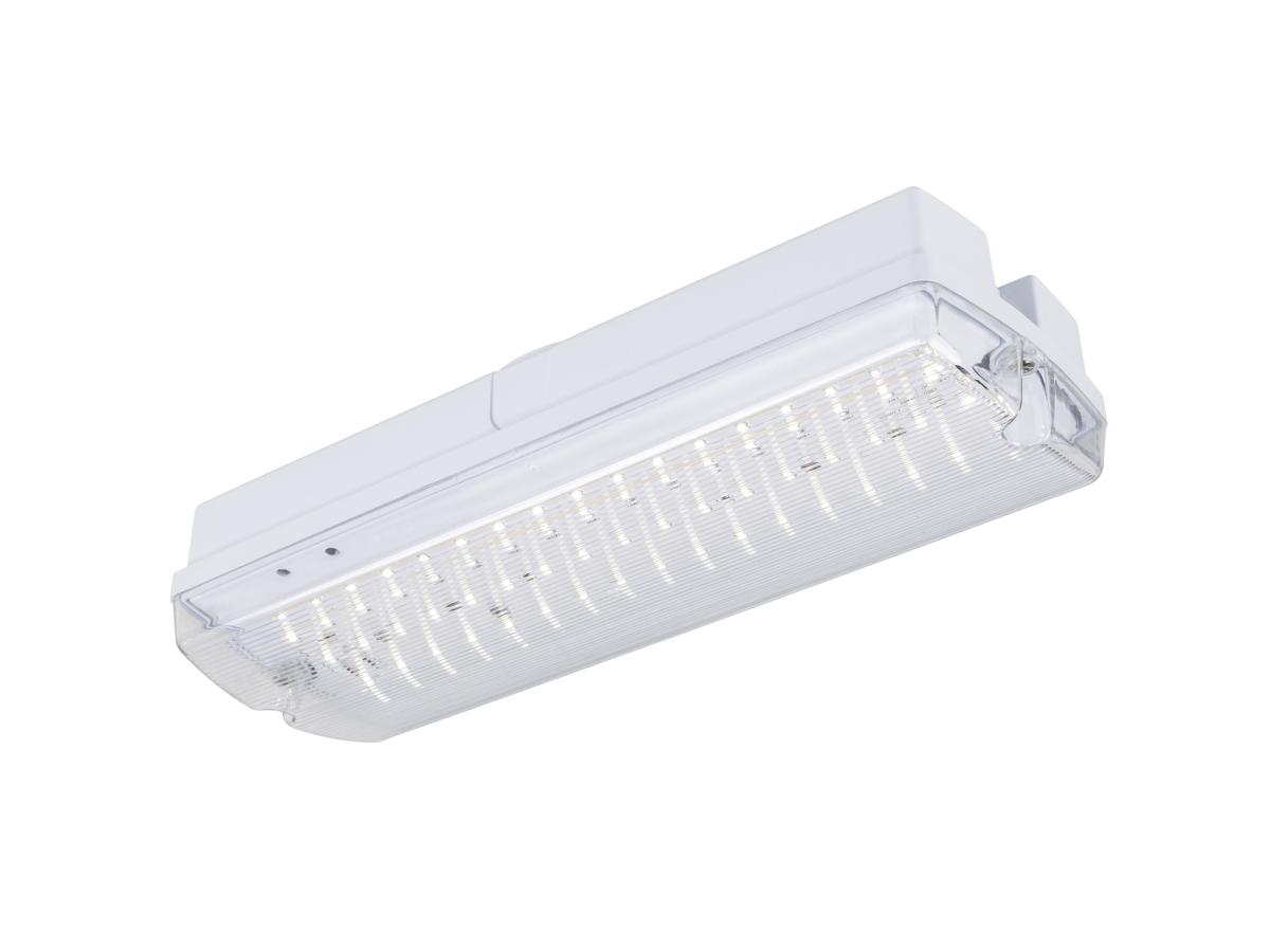 P-LIGHT wand- en rechthoekig 6000K 5,2 W wit / transparant