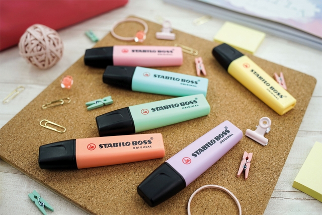 Markeerstift STABILO BOSS Original 70/45 pastel assorti