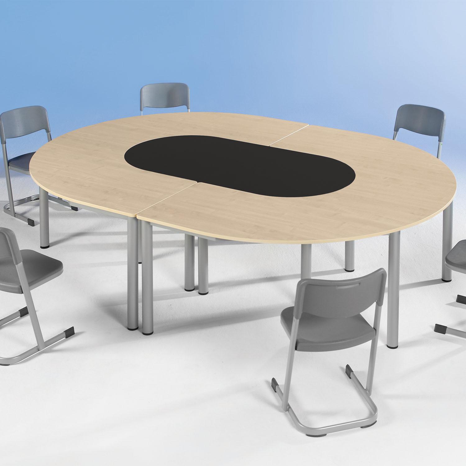 Hoefijzervormige tafel " Lipizzaner" ,