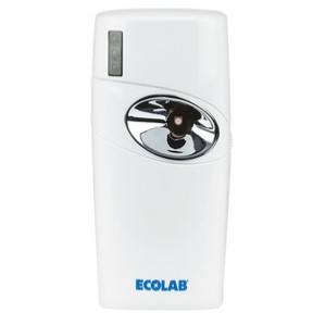 Ecolab Aromist Luchtverfrisser Dispenser op batterij Wit