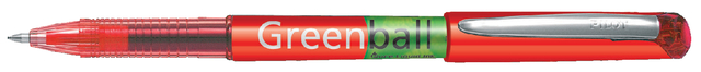 Rollerpen PILOT Greenball Begreen medium rood