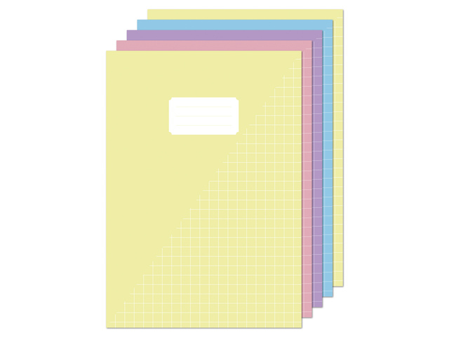 notitieblok, notitieboekje, studieblok, lineaire krijt, grid patroon