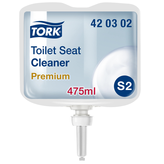 Toiletbrilreiniger Tork S2 tbv dispensersystemen premium  475ml 420302