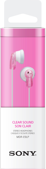 Oortelefoon Sony E9LP basic roze