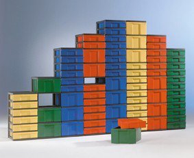 InBox ladenblokken, 10 lades grootte M