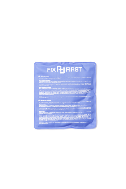 fix first, hot pack, ice pack, cold pack, square pad