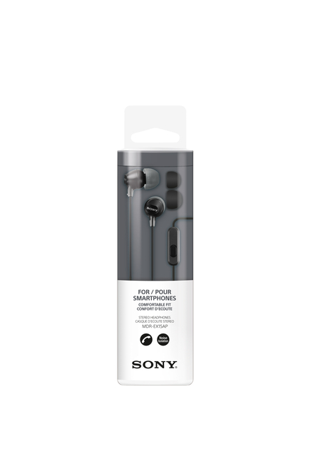 Oortelefoon Sony EX15AP basic zwart