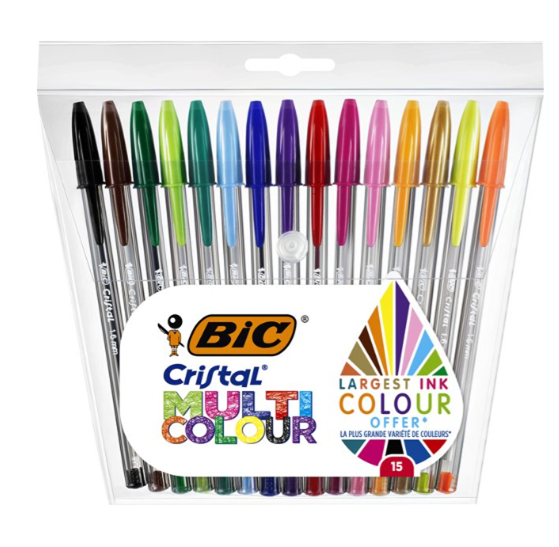 BIC Cristal muitlicolor