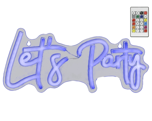 LED-neon, sign, decor, party, remote-remote-control-not relevant