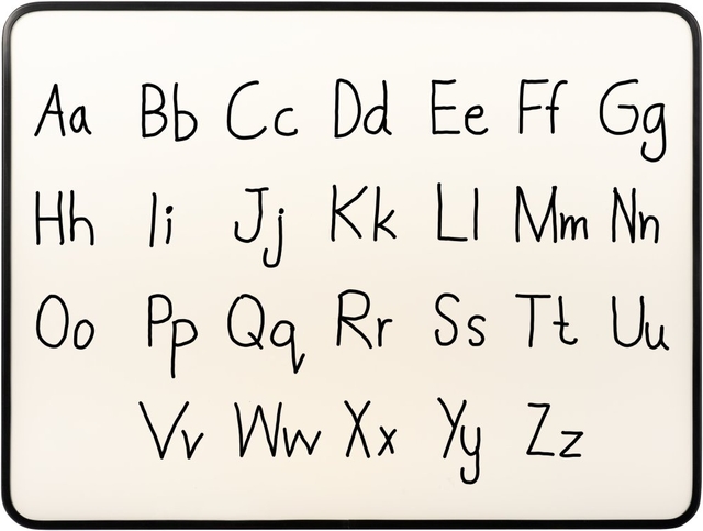 alphabet, letters, board, education, learning