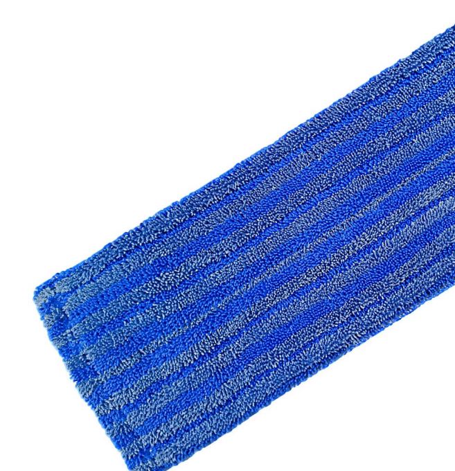 Hygyen Vlakmop blauw voor velcro-houder 24cm pak 5 stuks