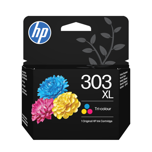 inktcartridge, HP, 303, XL, tri-color